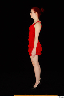 Vanessa Shelby red dress standing whole body 0007.jpg